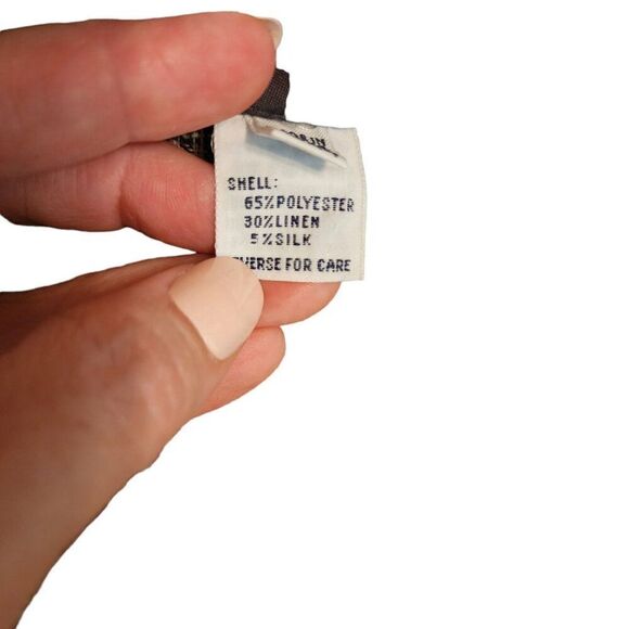 Vintage 80s Tapered Leg Dress Pants Womens Size 6 Gray Black Glen Check Baggy - Picture 7 of 8